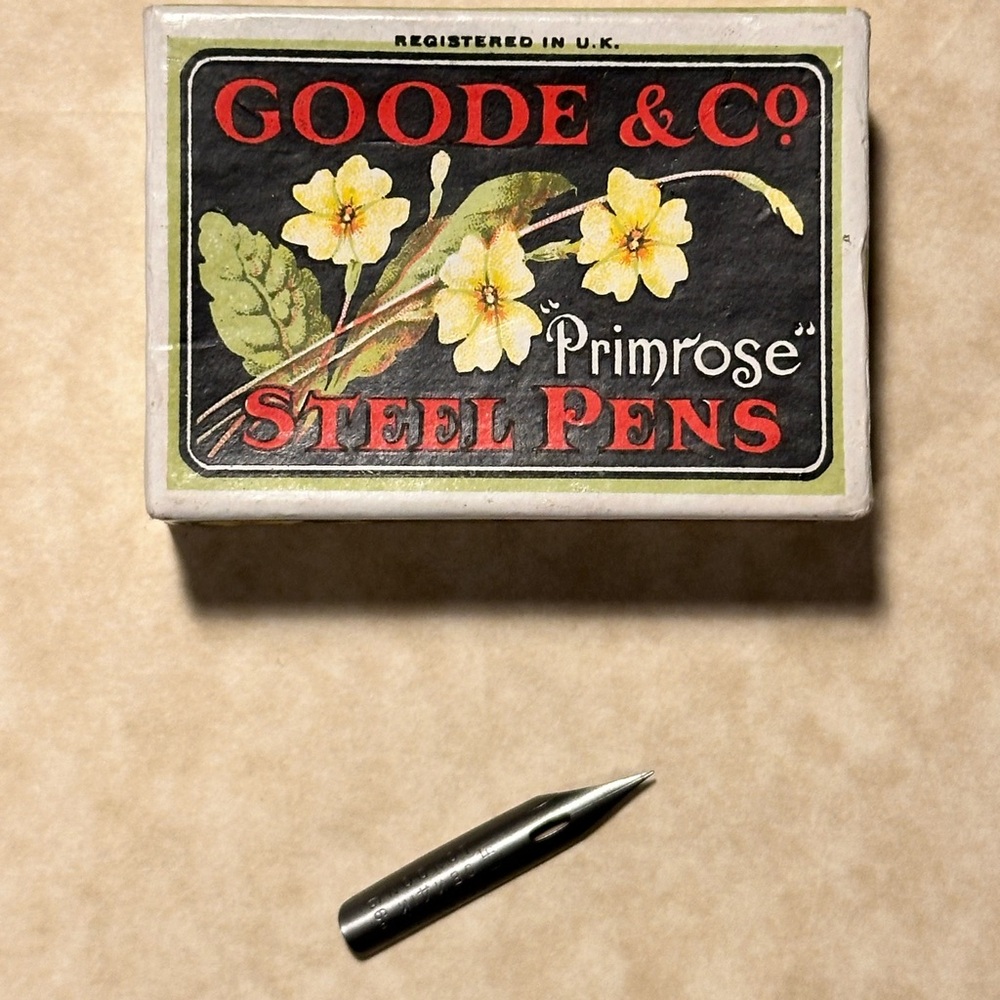 99 EF flexible steel pen points. Sealed unopened box 1 gross (144 points)
